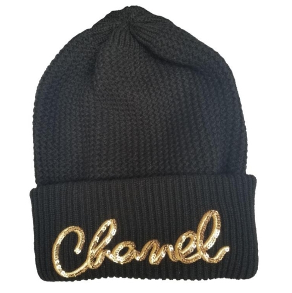 HOSTPICK!!!Chanel Logo Beanie - Picture 5 of 13